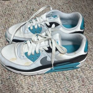 Nike women sneakers Teal & Gray Air Max Style Sneakers